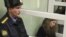 Pussy Riot band member Maria Alyokhina in a Berezniki city court in January