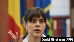 Laura Codruța Kovesi, fosta șefă DNA și candidată acum la funcția de procuror șef european (foto arhivă) 