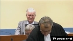 Mladić u sudnici