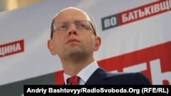 Голова ради Об'єднаної опозиції Арсеній Яценюк