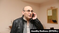 Azerbaijan -- Baku. Jailed Azerbaijani Activist Arif Yunus Released From Jail, But Can't Leave Baku - Arif Yunus talked to RFE/RL Azeri Service, 12 November 2015