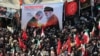 IRAN -- Thousands of Iranians attend the funeral ceremony of slain Iranian Revolutionary Guards Corps (IRGC) Lieutenant general and commander of the Quds Force Qasem Soleimani and of other victims in Tehran, Iran, 06 January 2020.