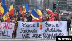 Manifestație unionistă la Bruxelles
