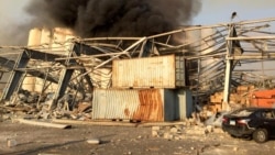 Последствия взрыва в Бейруте, Ливан. 4 августа 2020 года.