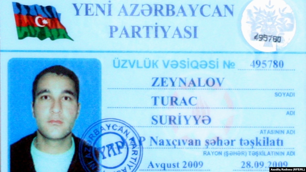 Naxcivan airport worker Turac Zeynalov claimed to have seen an Azerbaijani arms shipment destined for the PKK. Then he was arrested and died in custody.