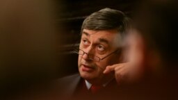Ambasadorul Rusiei, Valeri Kuzmin, a fost convocat de cel puțin patru ori la Ministerul român de Externe după ce Rusia a invadat Ucraina. El a fost înlocuit de însărcinatul cu afaceri al Ambasadei când a lipsit din țară. Imagine din 2016, primul an de mandat în România.