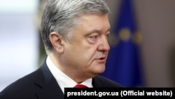 Действующий президент Украины Пётр Порошенко
