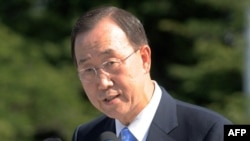 UN Secretary-General Ban Ki-moon walks a fine line.