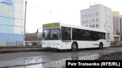 Пассажирский автобус в Казахстане. Иллюстративное фото.
