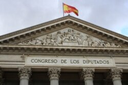 Здание нижней палаты парламента Испании в Мадриде