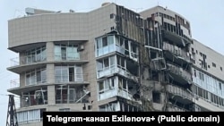 Последствия попадания БПЛА в жилой дом в Перми. 7 сентября 2026 года. Фото: Telegram-канал Exilenova+