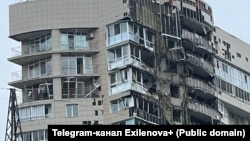 Последствия попадания БПЛА в жилой дом в Перми. 7 сентября 2026 года. Фото: Telegram-канал Exilenova+