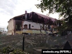 Знос будынку былога шпіталя