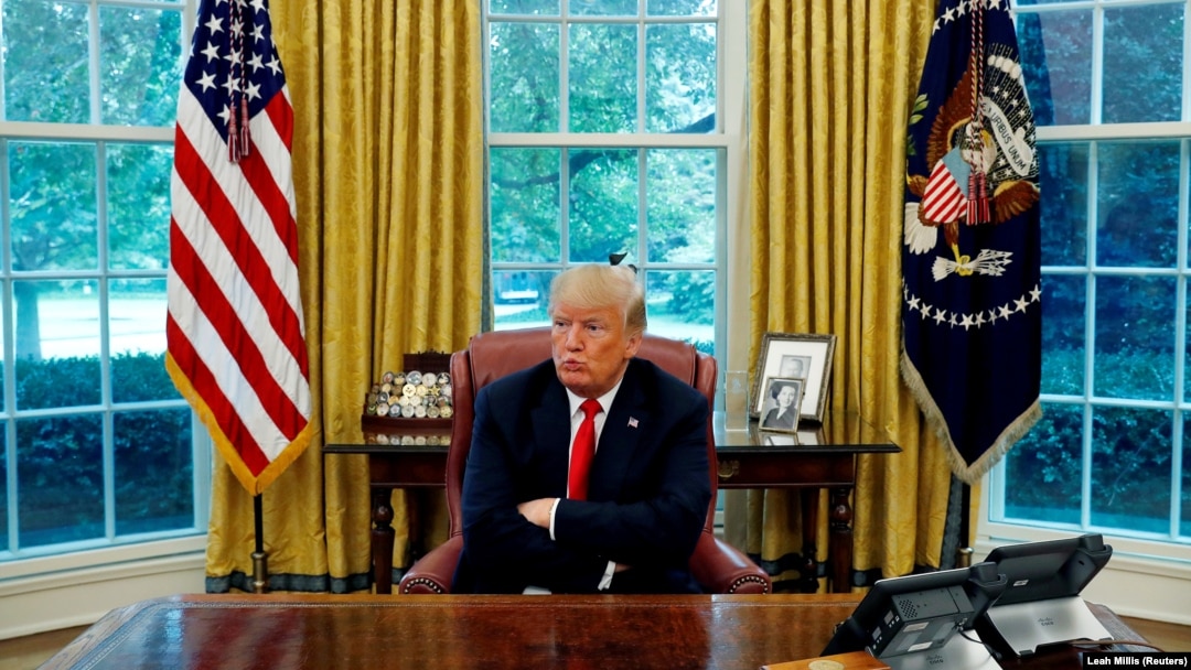 Donald Tramp u Beloj kući