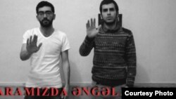 Əsa teatrının aktyorlarının keçirdiyi flaşmob.