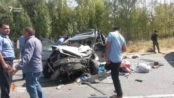 Ҳалокати 6 кас дар шоҳроҳи Душанбе-Чаноқ