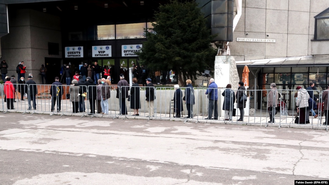 Početak masovne vakcinacije u Sarajevu
