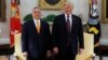 Then-President Donald Trump (right) with Hungarian Prime Minister Viktor Orban in the White House in 2019. 