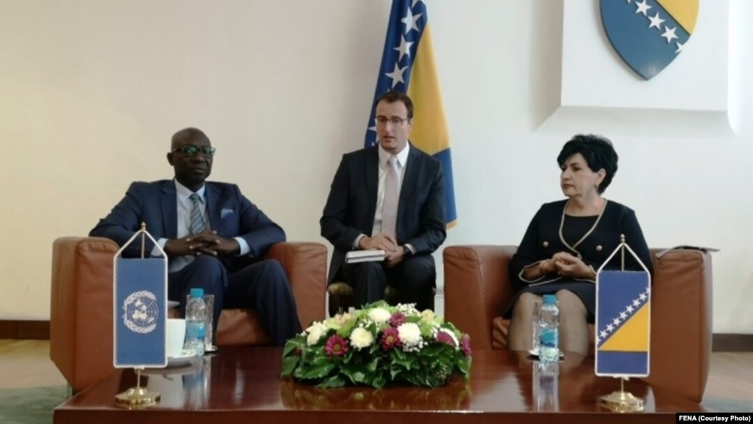 Adama Dieng (lijevo) i Semiha Borovac (desno)