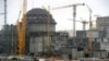 The construction site of the first Belarusian nuclear power plant outside the town of Astravets, northwest of Minsk