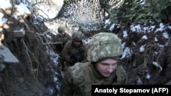 Ukrayna ordusunun əsgərləri