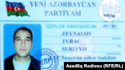 Naxcivan airport worker Turac Zeynalov claimed to have seen an Azerbaijani arms shipment destined for the PKK. Then he was arrested and died in custody.