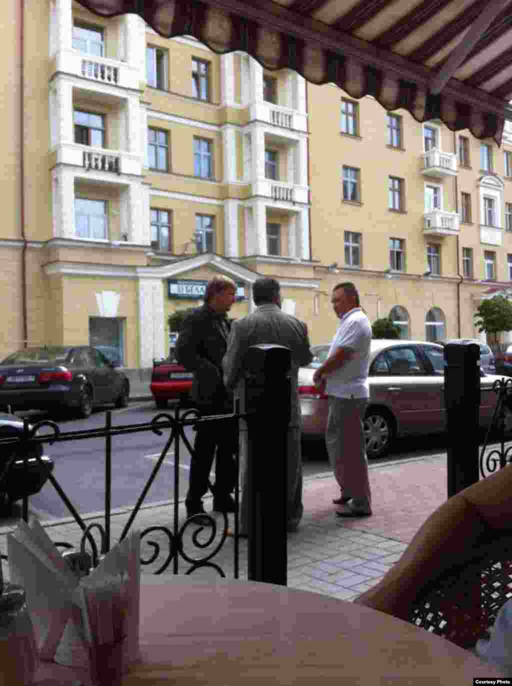 Жаныш Бакиев в Минске. Фото Белорусской службы РСЕ\РС