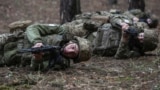 Young recruits of the Ukrainian Armed Forces attend a basic combat training course in Kharkiv region.