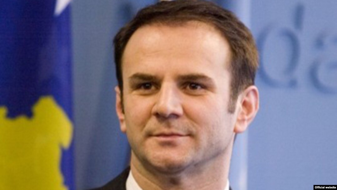 Kosovo's outgoing justice minister and deputy prime minister, Hajredin Kuci (file photo)