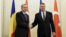 Președinții Tayyip Recep Erdogan și Klaus Iohannis, la București în aprilie anul acesta