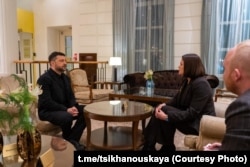 25 січня 2026 року у Вільнюсі зустрілися білоруська демократична лідерка Світлана Тихановська та президент України Володимир Зеленський