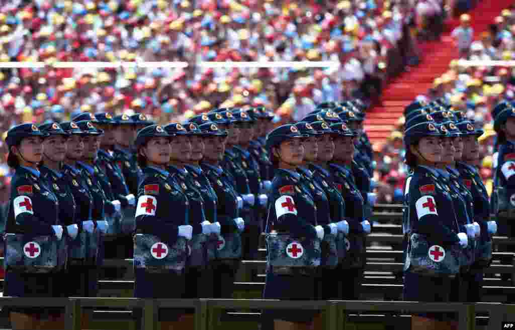 Военный парад в Пекине