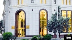 Ашғабадтағы Түркіменстанның Сайлау және референдум өткізу жөніндегі орталық сайлау комиссиясы (Көрнекі сурет).