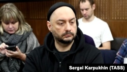 16 декември 2019 г. Кирил Серебренников по време на едно от съдебните заседания.
