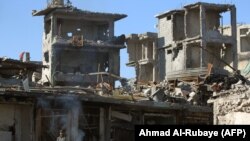 Destruction in Mosul's Old City after Iraqi forces ousted Islamic State militants.