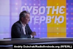 Олександр Ткаченко в студії Радіо Свобода