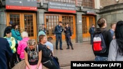 Moskvada Yaroslavsk vağzalından adamlar çıxarılıb