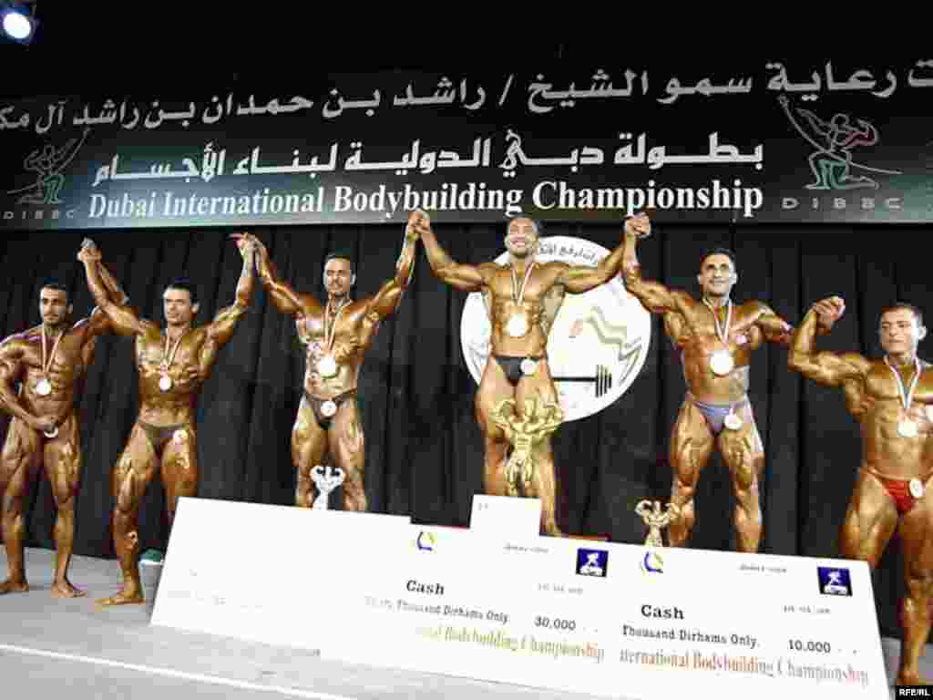 UAE -- International bodybuilding contest in Dubai, Jan2008