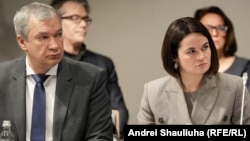 Павал Латушка і Сьвятлана Ціханоўская