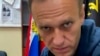 Alekszej Navalnij a bíróságon 2021. január 18-án.
