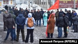 Митинг против повышение цент на топливо в Петропавловск-Камчатский
