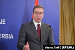 Is Serbia's Vucic playing politics with vaccines?