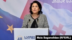 Саломе Зурабишвили провела сегодня чрезвычайный брифинг