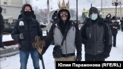 Протестующие в Калининграде