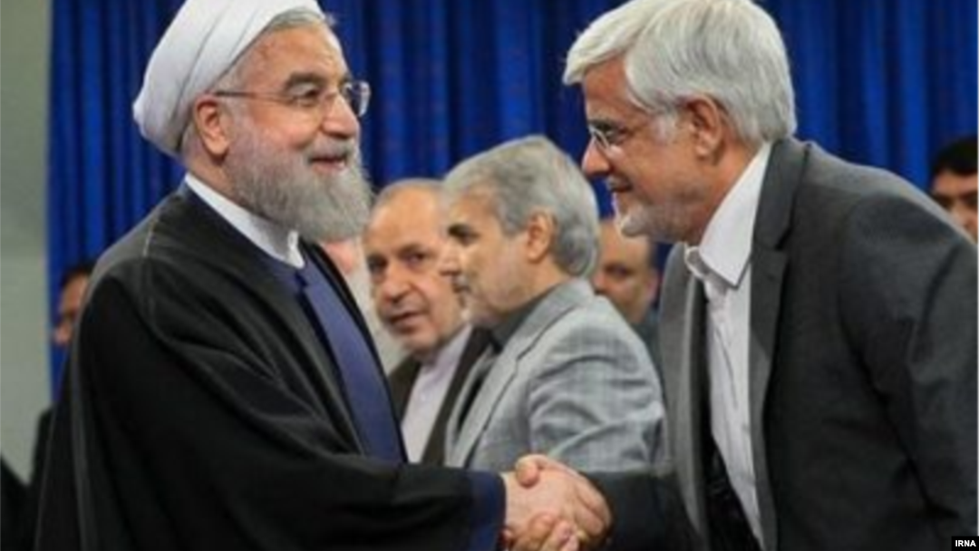 حسن روحانی؛رئیس جمهور در دیدار با محمدرضا عارف رییس فراکسیون امید (عکس آرشیوی است)