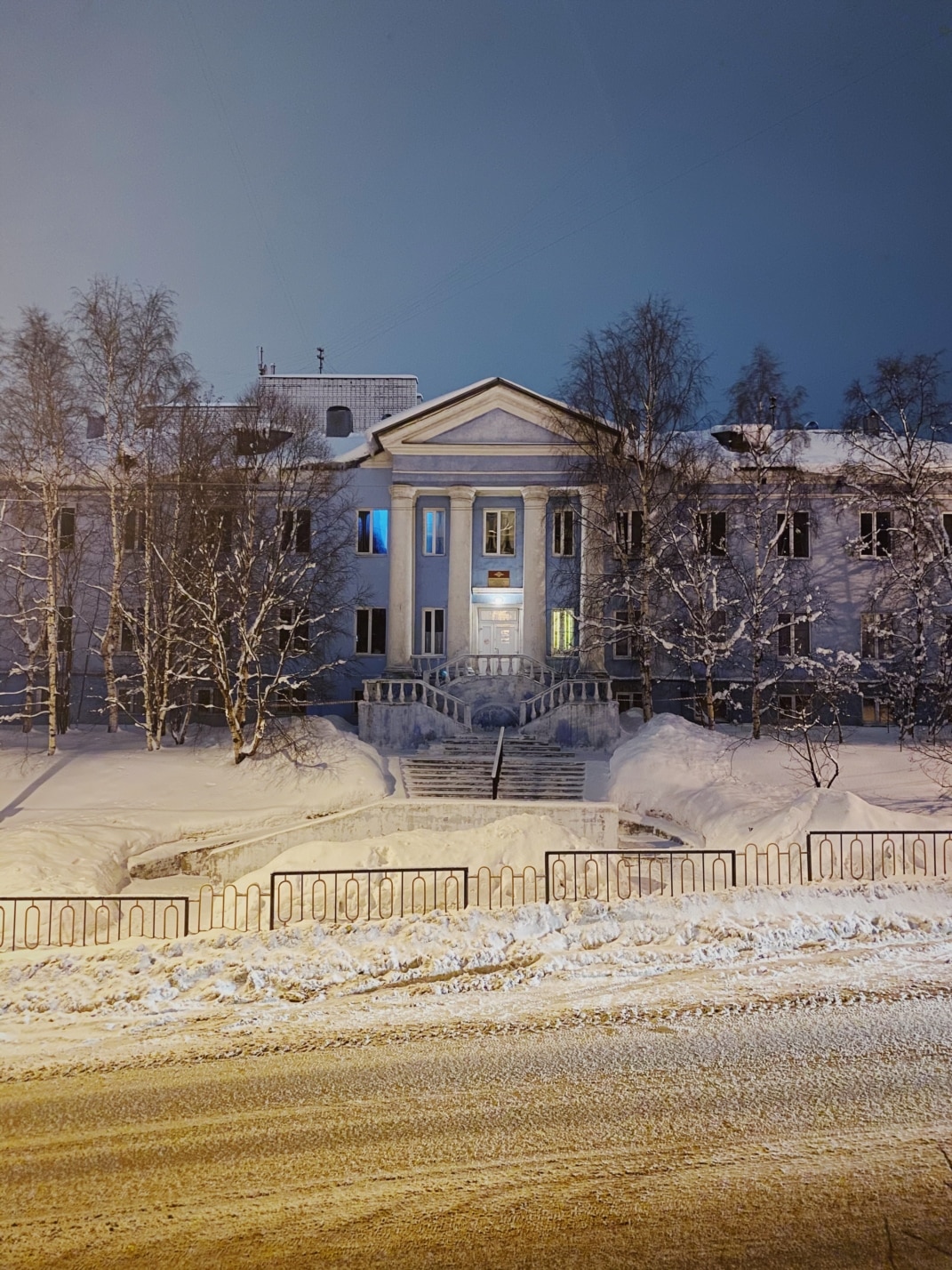 Полярная ночь в Мурманске. 40 дней без солнца