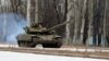 Російський танк T-72 у Донецьку. 26 листопада 2014 року