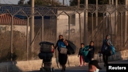 мигранти, Лезбос, Грција
