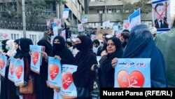 تظاهرات بر ضد امانوئل مکرون رییس جمهور فرانسه در کابل