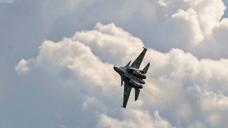 В аннексированном Крыму разбился российский истребитель Су-30